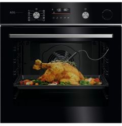 AEG GR6PB52FSB single oven in gloss black