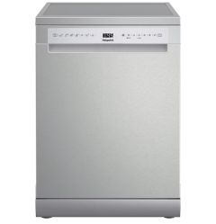 Hotpoint H7FHS51XUK dishwasher in silver