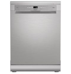 Hotpoint H8FHP51XUK dishwasher in stainless steel