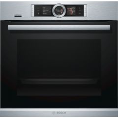 Bosch HBG6764S6B Serie 8 Pyrolytic Built In Single Oven - Stainless Steel