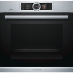 Bosch HBG6764S1 Serie 8 Pyrolytic Built In Single Oven, Stainless Steel