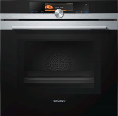 Siemens HN678G4S1 iQ700 Built In Single Oven With Microwave & PulseSteam, Stainless Steel 