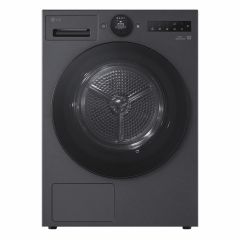 LG RHX5009TBB image of heat pump tumble dryer in black