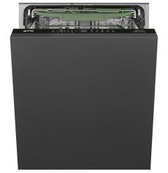 Smeg DIL322BL image of dishwasher with door ajar