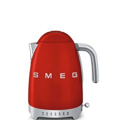 Smeg KLF04RDUK Retro Style Variable Temperature Kettle, Red