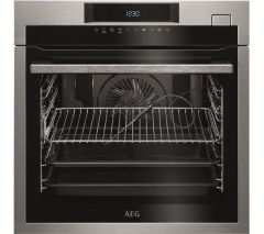 AEG 7000 Series BSE774320M Pyrolytic Built In Electric Single Oven - Stainless Steel - 1 Only
