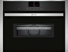 Neff C17MS32H0B N90 Compact Oven With Microwave - Stainless Steel 