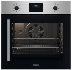 Zanussi ZOCNX3XR Side Opening Built In Single Oven - Stainless Steel