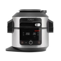 Ninja Foodi 11-in-1 SmartLid OL550UK 6 Litre Multi Cooker, Stainless Steel/Black
