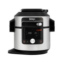 Ninja Foodi Max 15-in-1 SmartLid OL750UK 7.5 Litre Multi Cooker, Stainless Steel/Black
