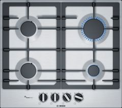 Bosch PCP6A5B90 Stainless Steel Gas Hob
