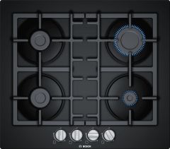 Bosch Serie 4 PNP6B6B90 Black Gas Hob