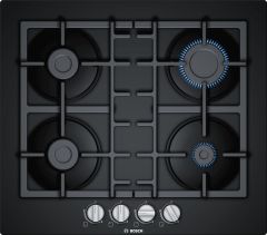 Bosch Serie 4 PNP6B6B90 Black Gas Hob