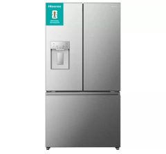 Hisense RF815N4SESE image of American fridge freezer in silver