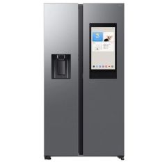 Samsung RS90F66BETEU Silver American Fridge Freezer