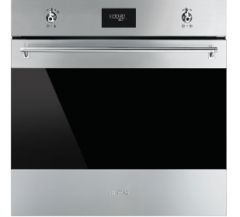 Smeg SFP6372X Classic Collection Pyrolytic Self-Cleaning Single Oven