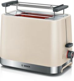 Bosch TAT4M227GB 2 Slice Toaster In Cream