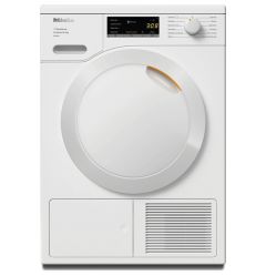 Miele TEA525WP heat pump tumble dryer in white