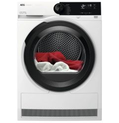 AEG TR728CT4B 8kg heat pump tumble dryer in white