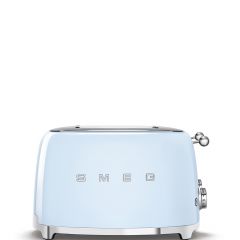 Smeg TSF03PBUK Retro Style 4 Slice Toaster - Pastel Blue