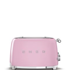 Smeg TSF03PKUK Pink 4 Slice Toaster