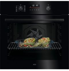 AEG OU5PB40XK built in single oven in black