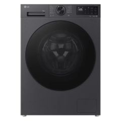 LG W4X5016TBB image of 11kg washer dryer in matte black