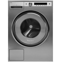 ASKO W6098XS 9kg 1800rpm Logic Washing Machine With Green Mode, Stainless Steel