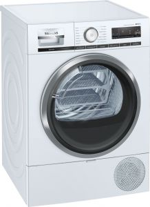 Siemens WT48XRH9GB iQ500 9kg Heat Pump Tumble Dryer - A+++ Rated - White 