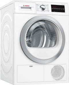 Bosch WTG86402GB Serie 6 8kg Condenser Tumble Dryer, White