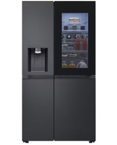 LG GSXE90EVDD Black Steel American Fridge Freezer