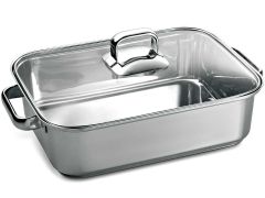 Neff Z9410X1 Roasting Pan For FlexInduction Hobs, Stainless Steel