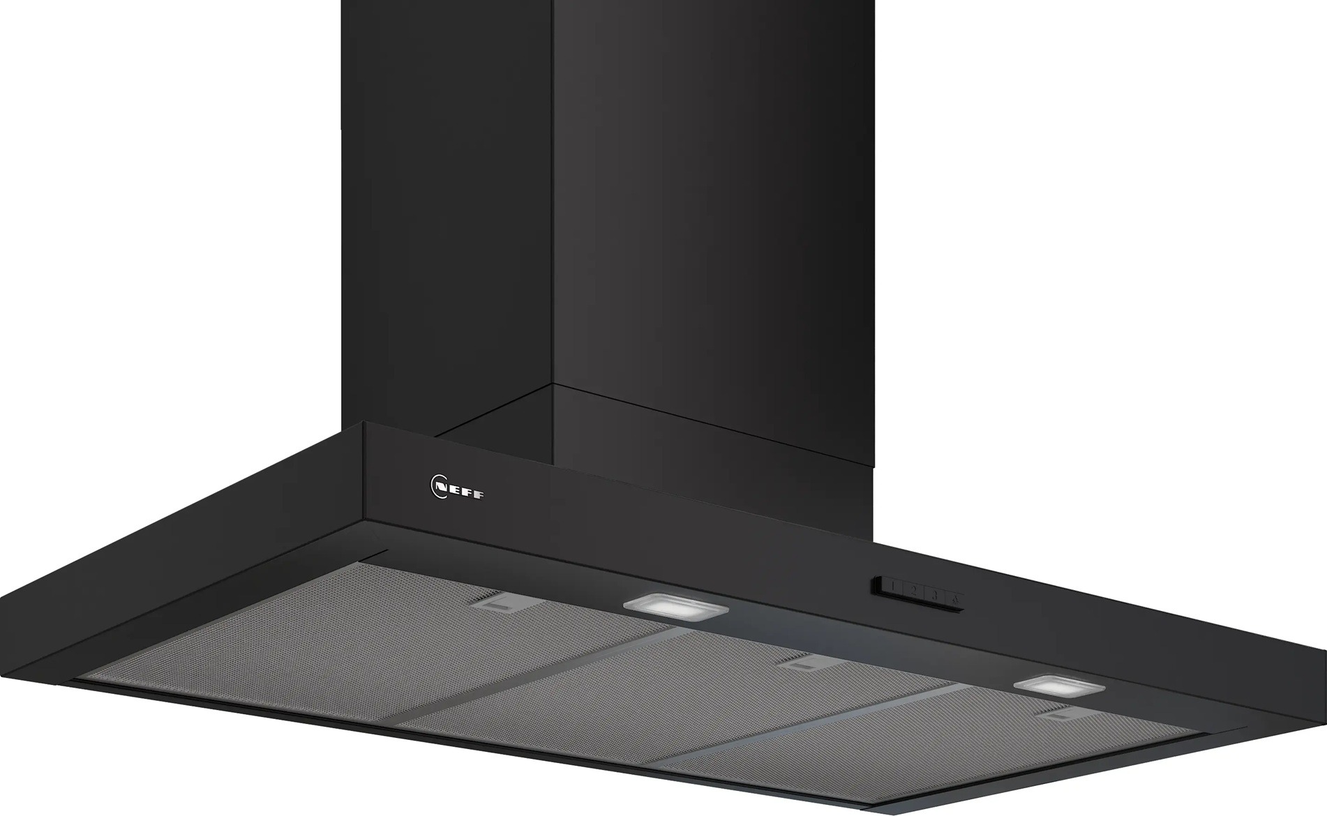 Neff N50 D95BCC2S0B 90cm Chimney Cooker Hood - Black - B Rated
