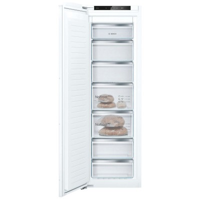 Bosch GIN81VEE0G Serie 4 Integrated In Column Frost Free Freezer - Fixed Hinge