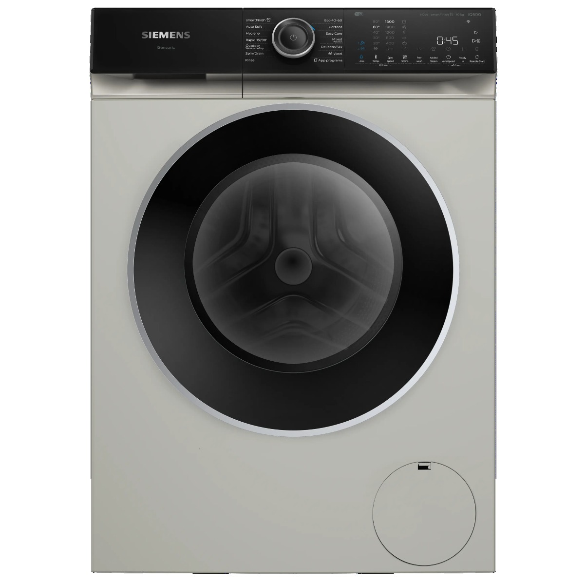 Siemens iQ500 WG56H2AXGB Washing Machine 10kg 1600 rpm - A Rated - Silver