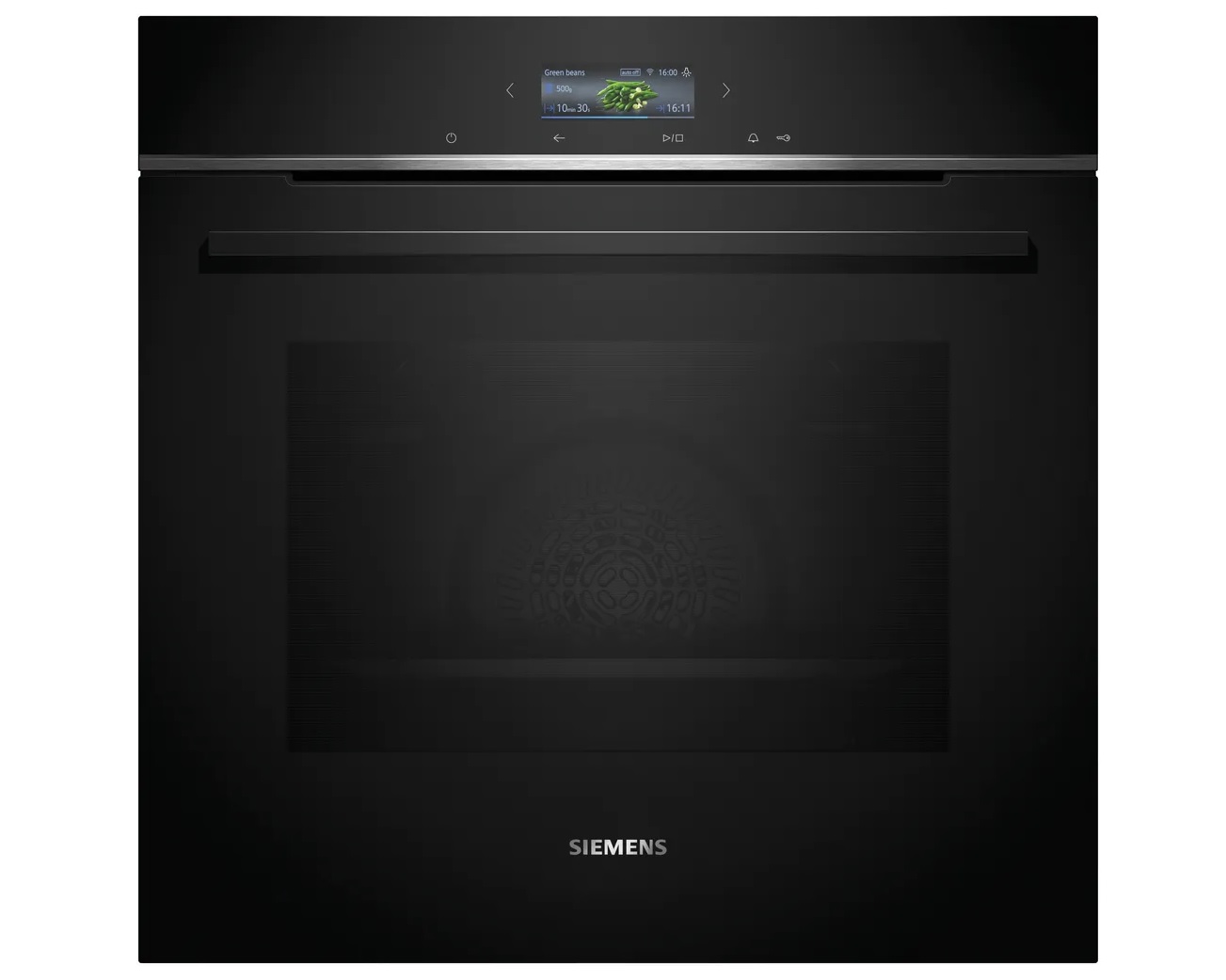 Siemens HB732G1B1B iQ700 Multifunction Built In Electric Single Oven - Black
