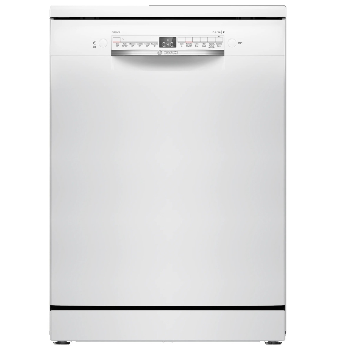 Bosch Series 2 SMS2HVW06G Standard Freestanding Dishwasher - White - C Rated