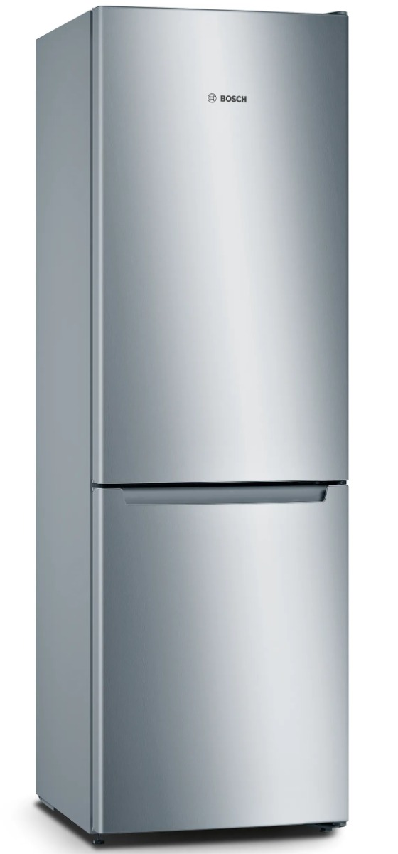 Bosch Series 2 KGN33NLEBG Freestanding Frost Free Fridge Freezer - Silver