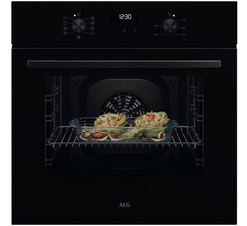 AEG OU5AB20CK 5000 Series Built In Electric Single Oven - Black