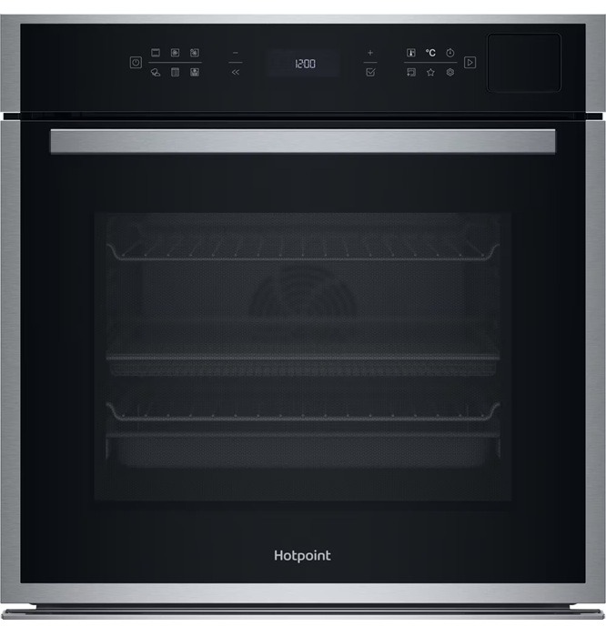 Hotpoint HOI6A8PT1SXUK Built In Pyrolytic Electric Single Oven With Air Fry - Stainless Steel
