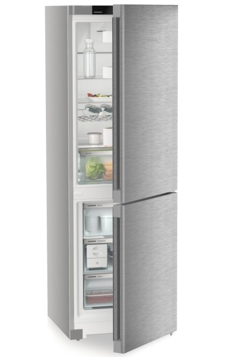 Liebherr CNSDB5223 Freestanding Frost Free Fridge Freezer - B Rated - Stainless Steel Doors