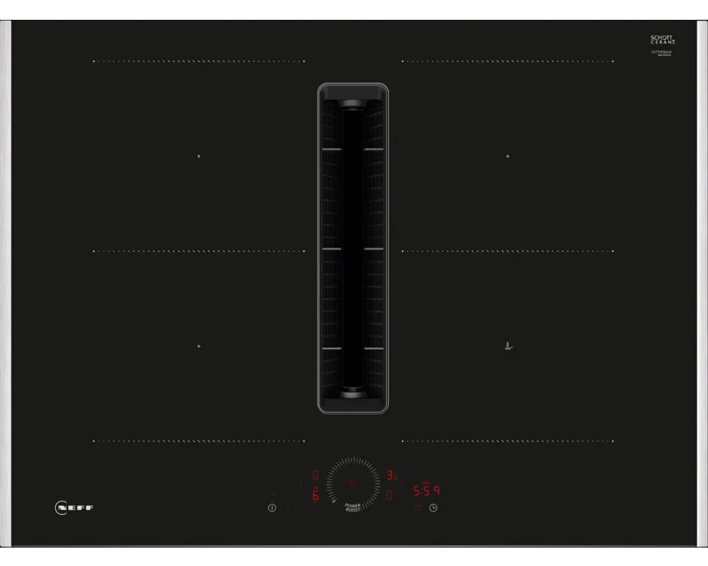 Neff N70 V57THQ4L0 70cm Air Venting Induction Hob - Black