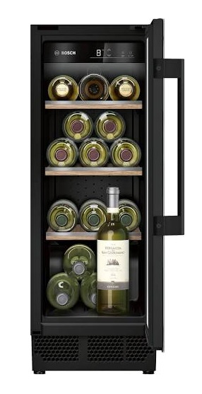 Bosch Series 6 KUW20VHF0G Built In Wine Cooler - Black