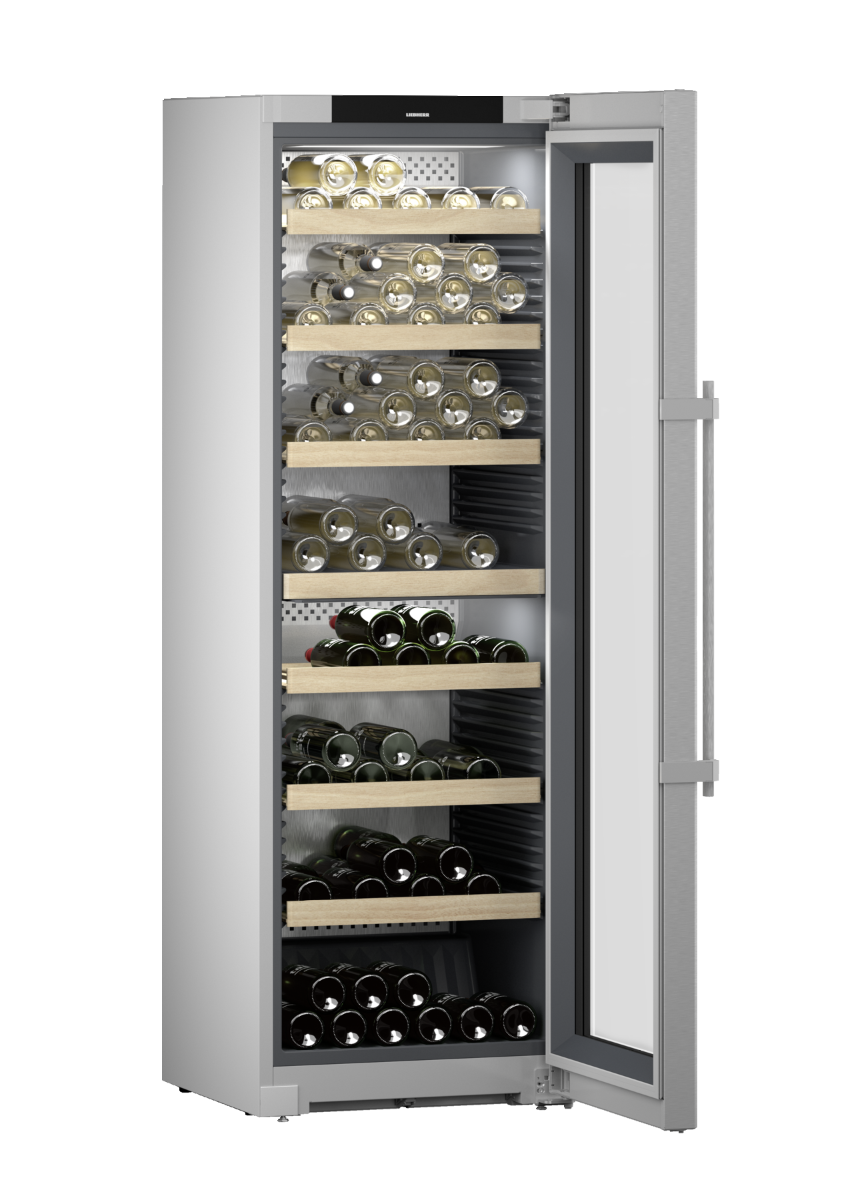 Liebherr WPsd5252 60cm Vinidor Dual Zone Wine Cooler - Stainless Steel