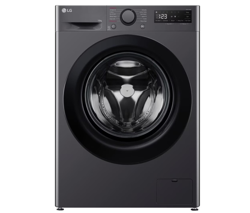 LG F4Y510GBLN1 10kg 1400rpm Washing Machine - A Rated - Slate Grey