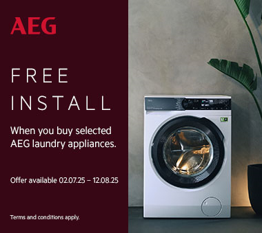 AEG free Installation Promotion