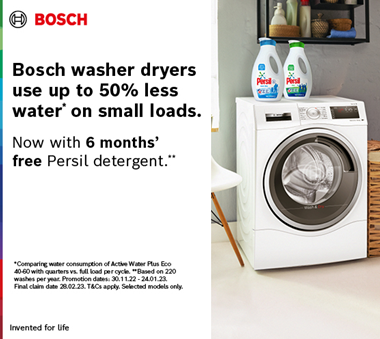 Bosch Free Laundry Detergent Promotion