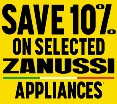 10% Off Zanussi Appliances